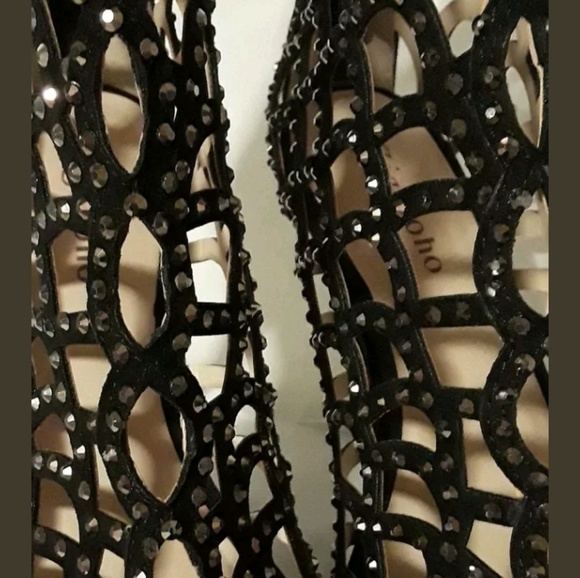 Zigi Soho "Duran" black faux suede stiletto NWOT - Picture 4 of 8